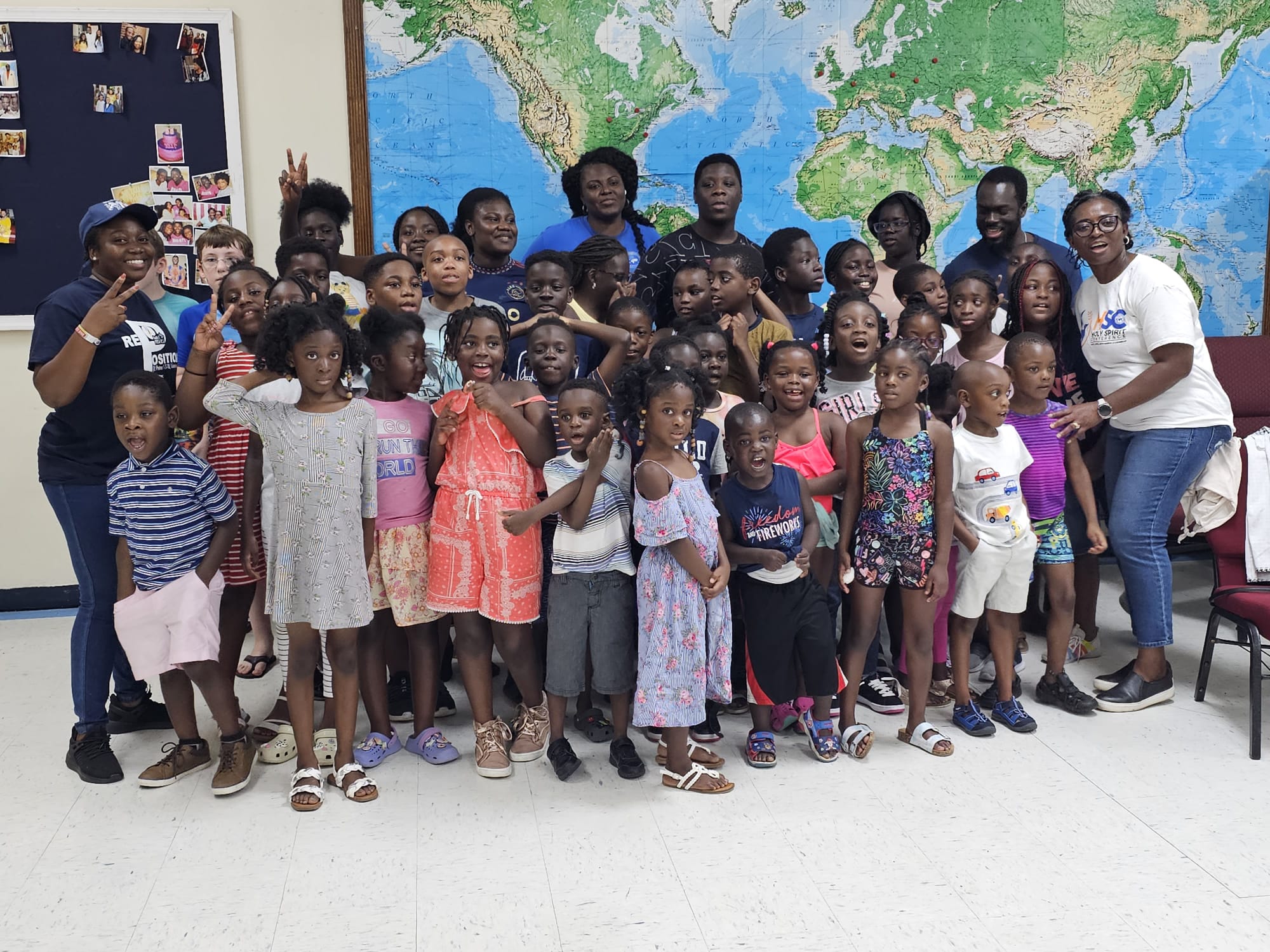 Norfolk PIWC children and ministry leaders
