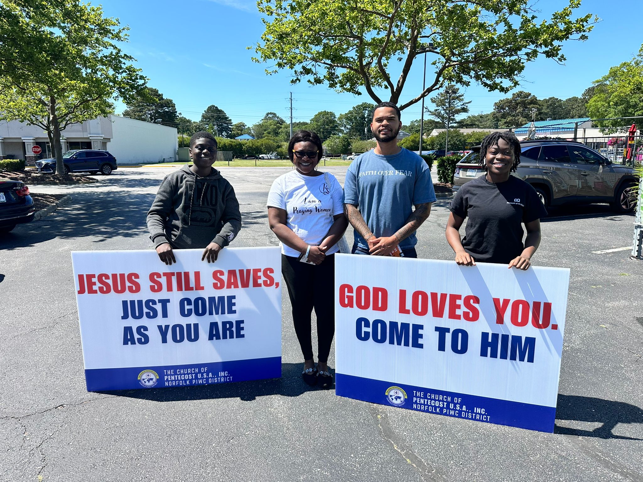 Norfolk PIWC Evangelism Ministry team